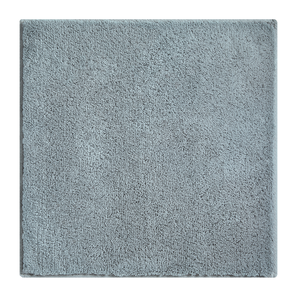 Badematte Marla - Webstoff - Taubengrau - 60 x 60 cm