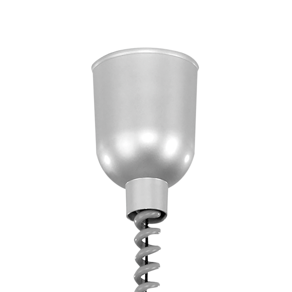 Pendelleuchte Lord - Kunststoff / Glas - 1 -flammig - Braun