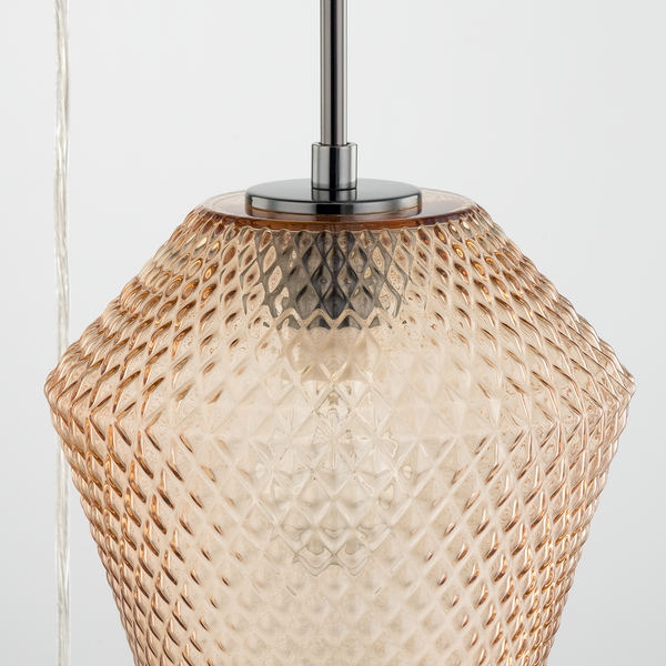 Pendelleuchte Vagar III - Eisen / Glas - 3-flammig