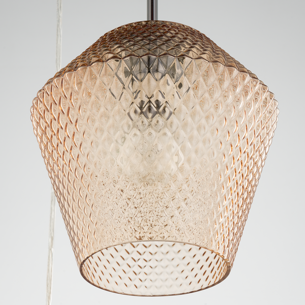 Pendelleuchte Vagar III - Eisen / Glas - 3-flammig