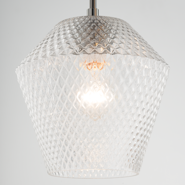 Pendelleuchte Vagar III - Eisen / Glas - 3-flammig