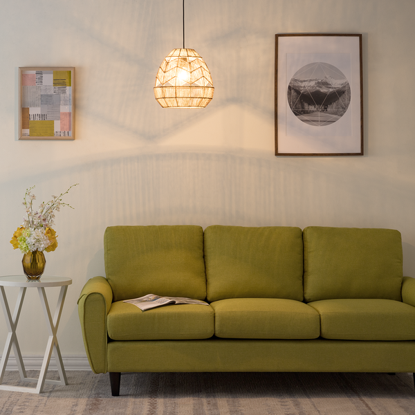 Pendelleuchte Mols II - Baumwollstoff - 1-flammig