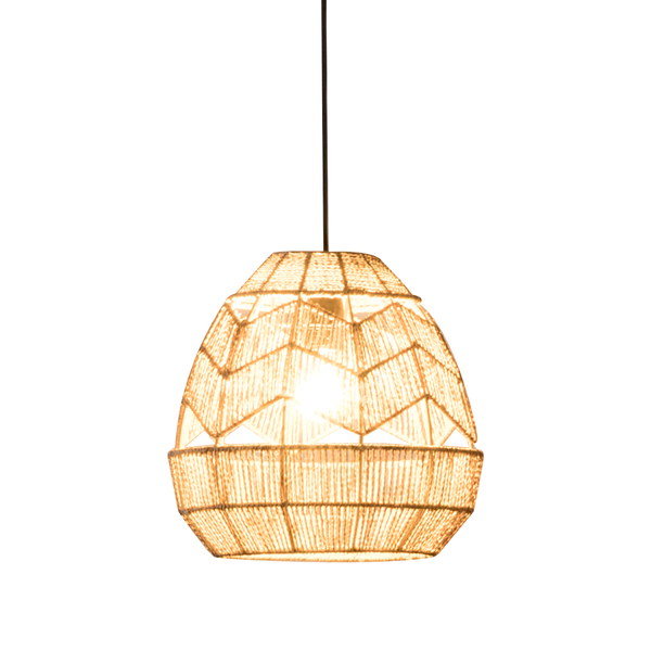 Pendelleuchte Mols II - Baumwollstoff - 1-flammig