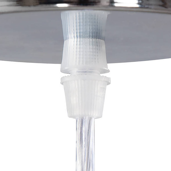 Pendelleuchte Kari - Glas / Eisen - 1-flammig