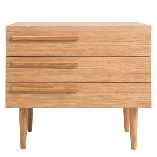Nachtkommode MIDCENTURY - Eiche furniert - Ausrichtung links