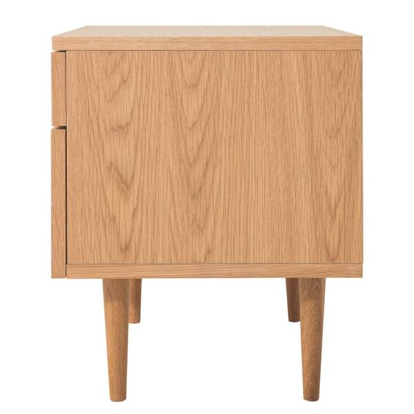 Nachtkommode MIDCENTURY - Eiche furniert - Ausrichtung links