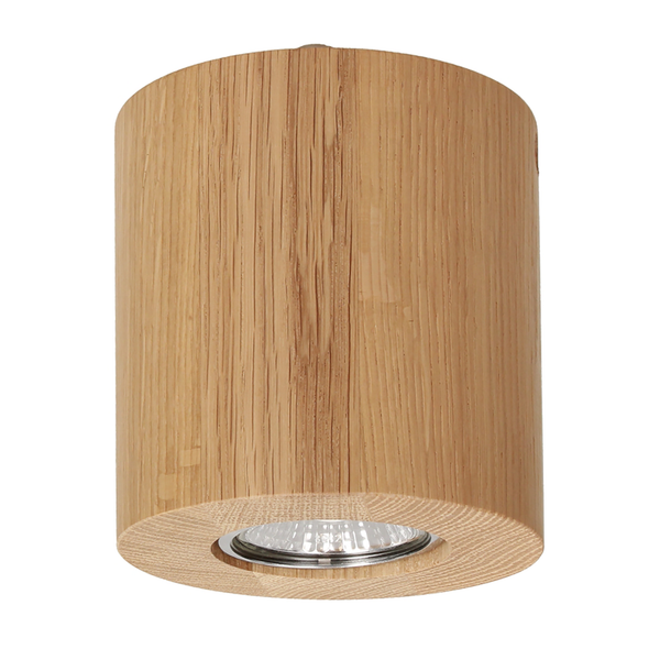 LED-Deckenleuchte Wooddream III - Eiche massiv - 1-flammig