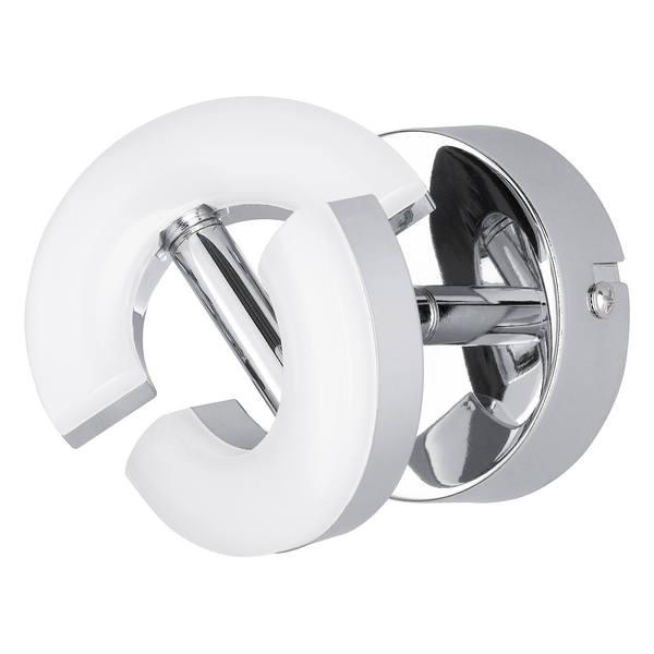 LED-Deckenleuchte Donut I - Acryl / Eisen - Flammenanzahl: 1