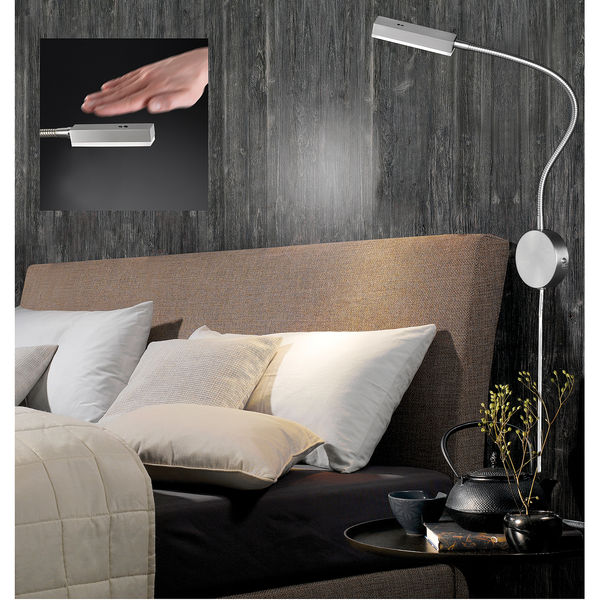 LED-Wandleuchte Raik II - Acryl / Eisen - 1-flammig