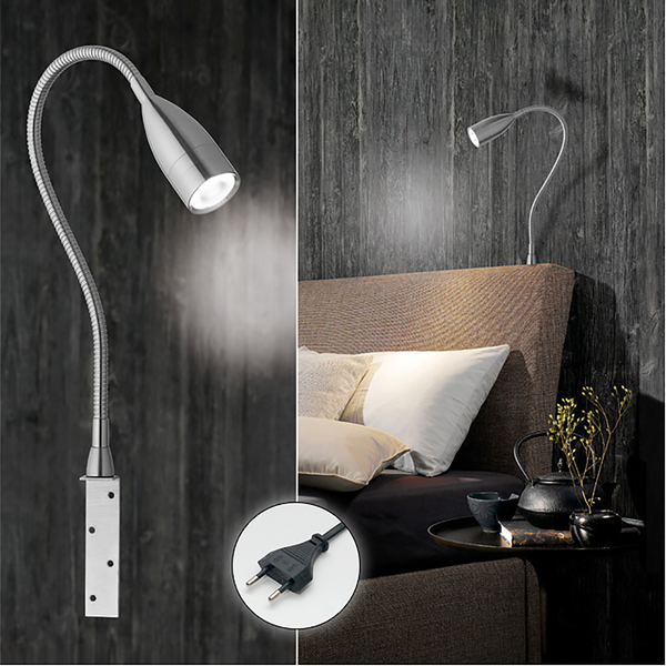LED-Wandleuchte Sten - Eisen - 1-flammig