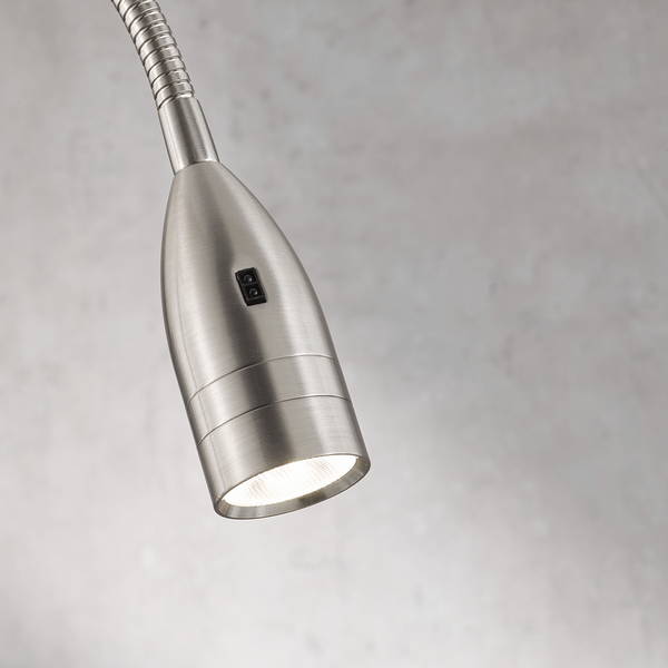 LED-Wandleuchte Sten - Eisen - 1-flammig
