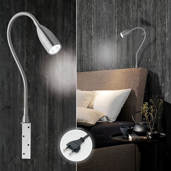 LED-Wandleuchte Sten - Eisen - 1-flammig
