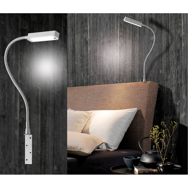 LED-Wandleuchte Raik I - Acryl / Eisen - 1-flammig