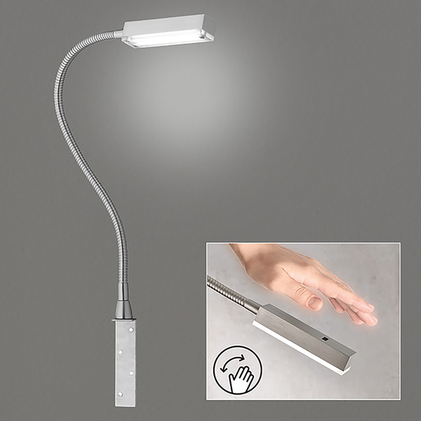 LED-Wandleuchte Raik I - Acryl / Eisen - 1-flammig