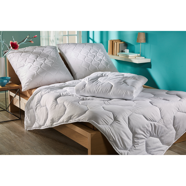 Kissen Klima MF50 - Webstoff - Weiß - 80 x 80 cm