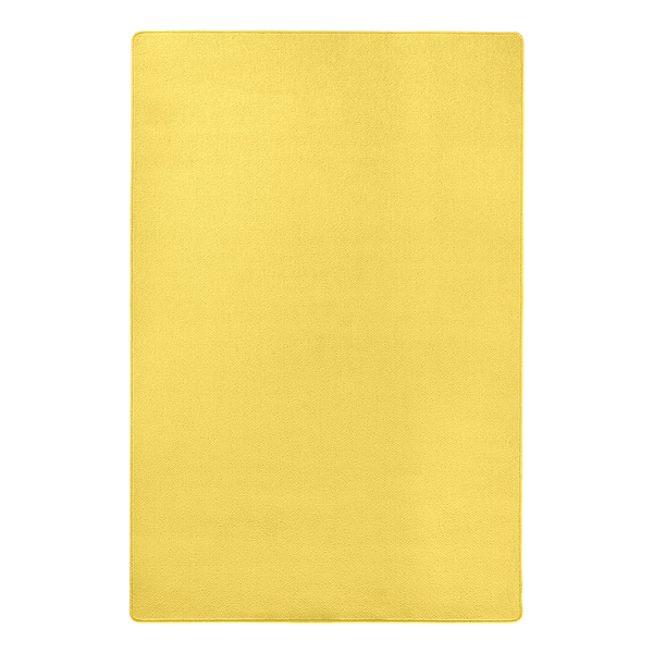 Kurzflorteppich Fancy - Mischgewebe - Sonnengelb - 100 x 150 cm
