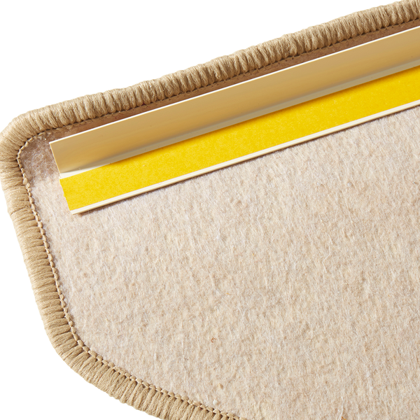 Stufenmatten Fancy (15er-Set) - Mischgewebe - Magnolia