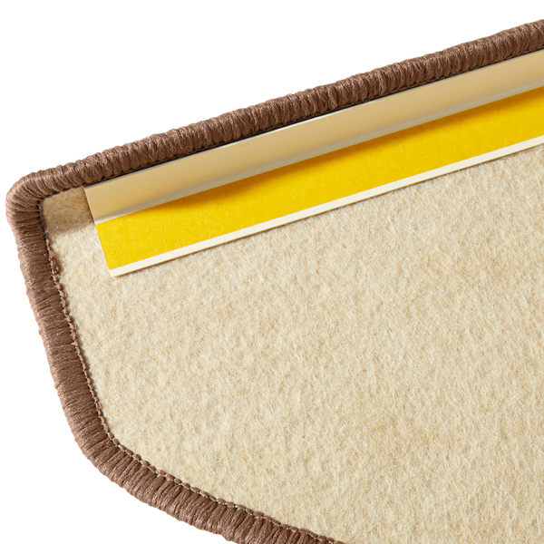 Stufenmatten Fancy (15er-Set) - Mischgewebe - Latte Macchiato