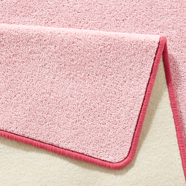 Kurzflorteppich Fancy - Mischgewebe - Rosa - 160 x 240 cm