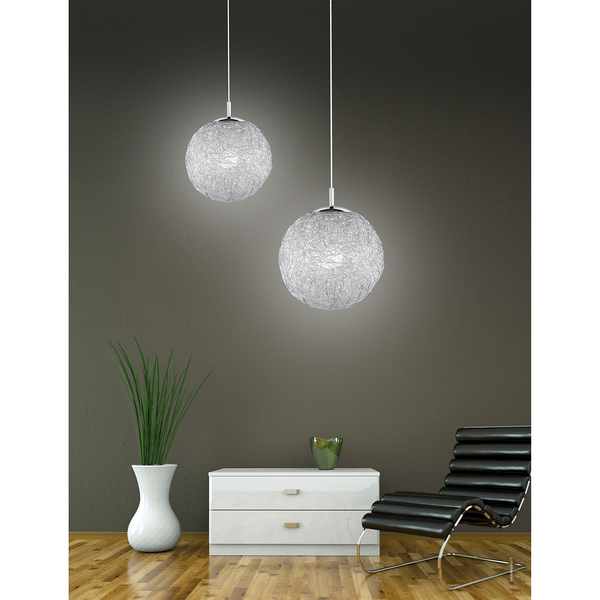 Pendelleuchte Womble - Aluminium / Eisen - 1-flammig