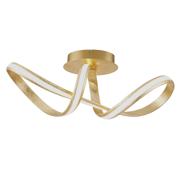 LED-Deckenleuchte Melinda - Aluminium / Acrylglas - 1-flammig