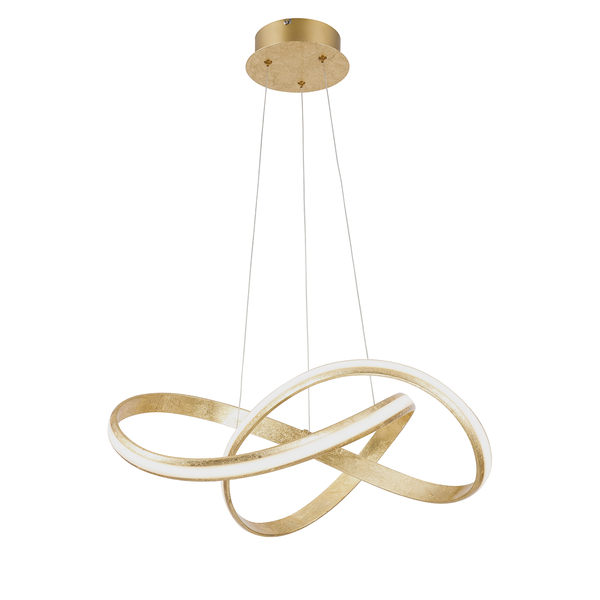 LED-Pendelleuchte Melinda I - Aluminium / Acrylglas - 1-flammig