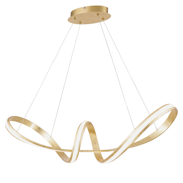 LED-Pendelleuchte Melinda II - Aluminium / Acrylglas - 1-flammig