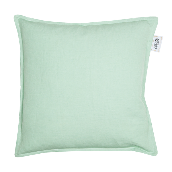 Kissenbezug SW-Lino - Mischgewebe - Mint