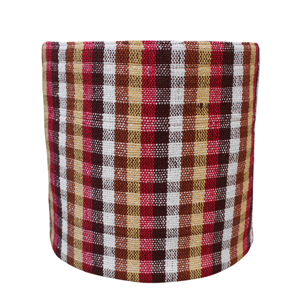 Korb Lukova (2er-Set) - Baumwollstoff - Mehrfarbig