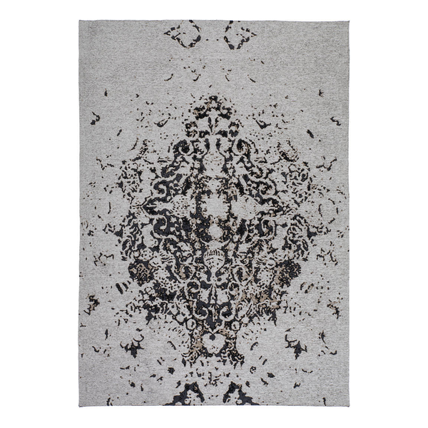 Kurzflorteppich Ballerina 700 - Webstoff - Grau - 120 x 170 cm