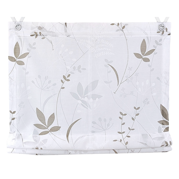 Raffrollo Dandelion - Webstoff - Beige - 100 x 140 cm