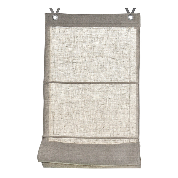 Raffrollo Metis I - Leinen - Beige - 80 x 140 cm