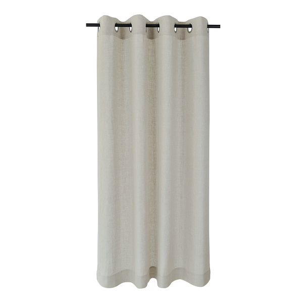 Ösenschal Metis - Leinen - Beige - 140 x 225 cm