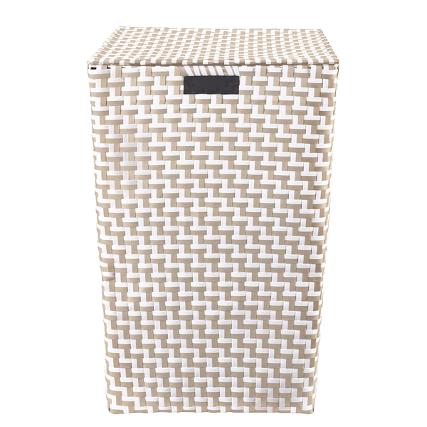 Wäschesammler Double Laundry Box - Kunststoff - Kaschmir