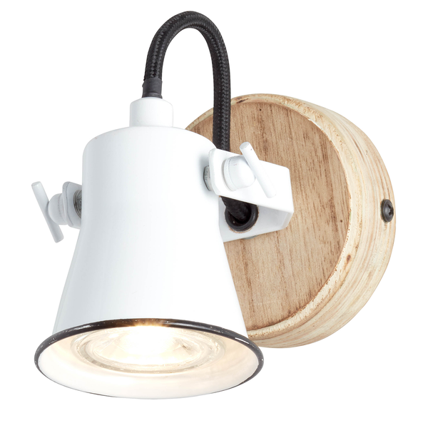 Wandleuchte Seed - Eisen - 1-flammig