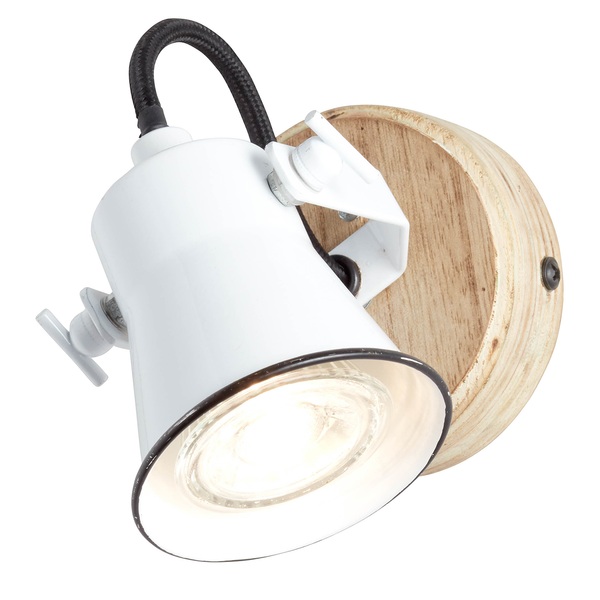 Wandleuchte Seed - Eisen - 1-flammig