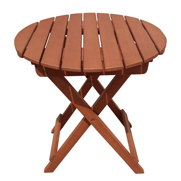 Balkontisch Hanford - Eukalyptus massiv - Braun
