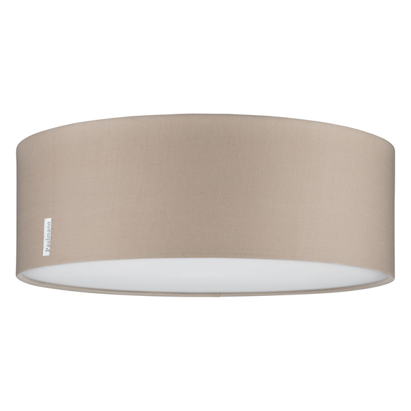 Deckenleuchte Mari - Mischgewebe - 2-flammig - Beige