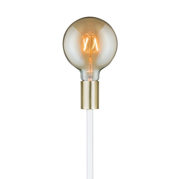 Stehleuchte Nordin II - Aluminium / Marmor- 1-flammig