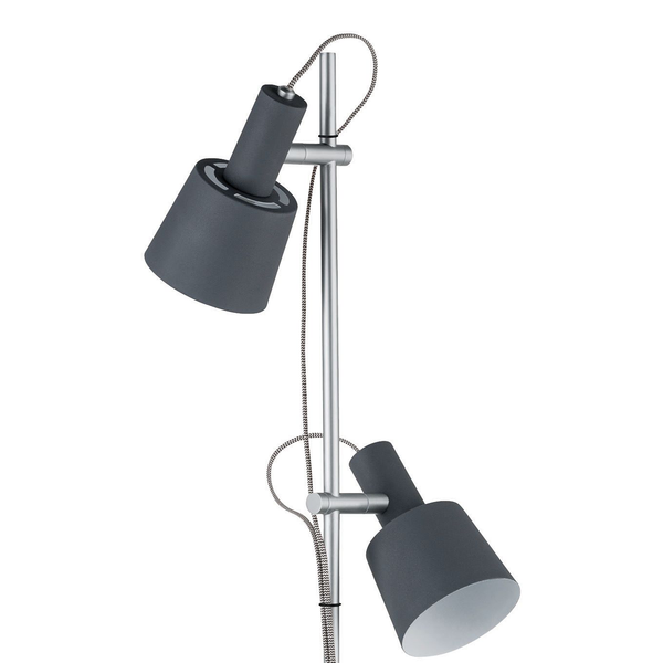 Stehleuchte Haldar II - Aluminium - 2-flammig