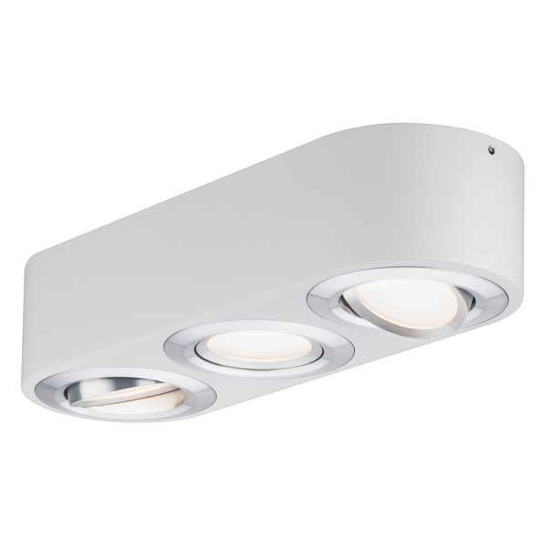 LED-Deckenleuchte Argun II - Aluminium - 3-flammig