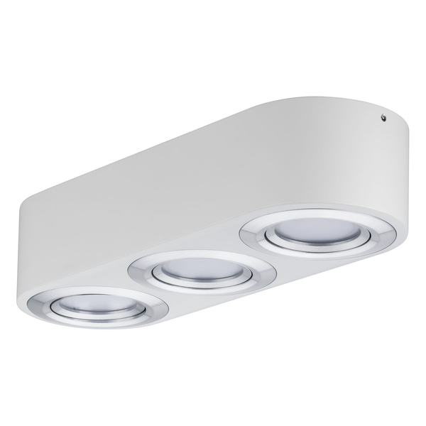 LED-Deckenleuchte Argun II - Aluminium - 3-flammig