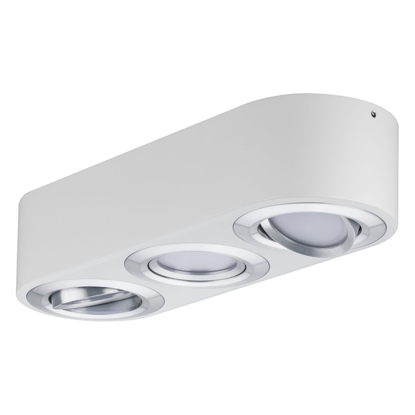 LED-Deckenleuchte Argun II - Aluminium - 3-flammig