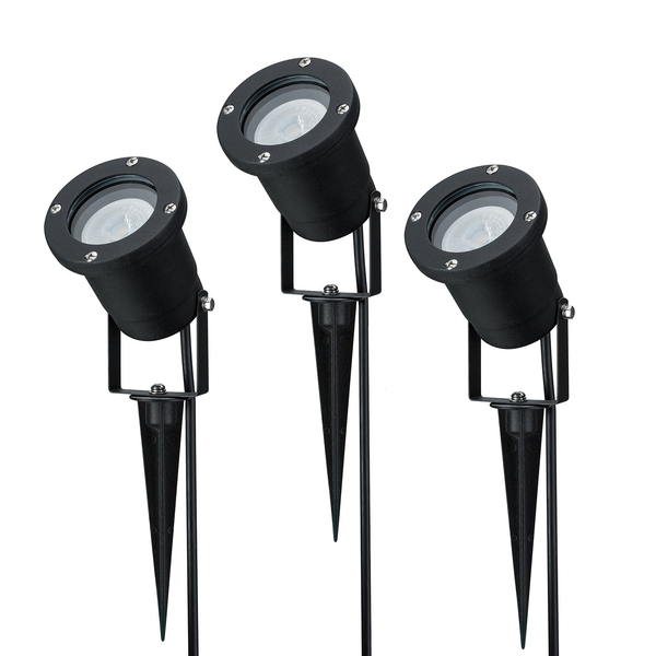 LED-Erdspieß Quorn - Aluminium - 1-flammig