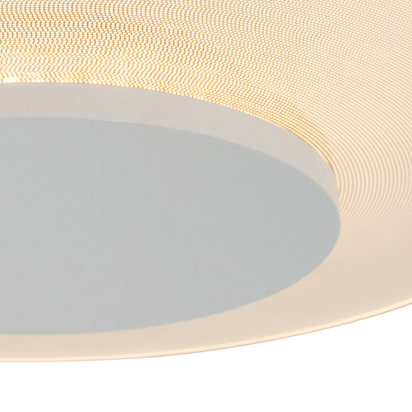 LED-Deckenleuchte Elanora - Acrylglas / Stahl - 1-flammig - Durchmesser: 28 cm