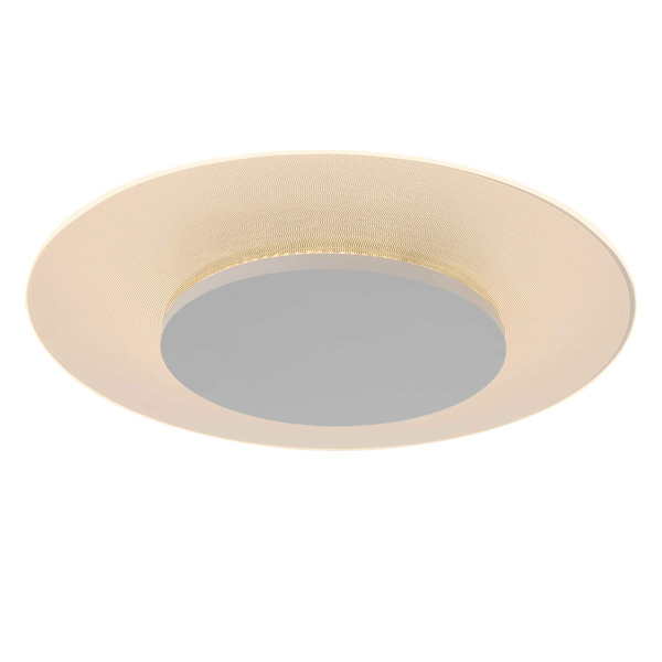 LED-Deckenleuchte Elanora - Acrylglas / Stahl - 1-flammig - Durchmesser: 36 cm