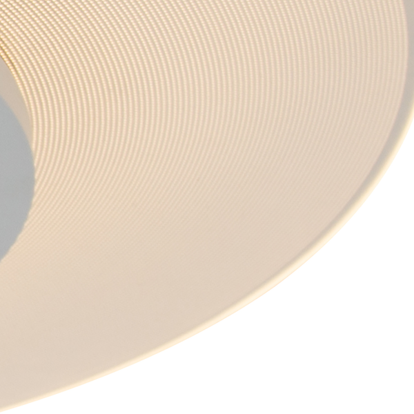 LED-Deckenleuchte Elanora - Acrylglas / Stahl - 1-flammig - Durchmesser: 36 cm