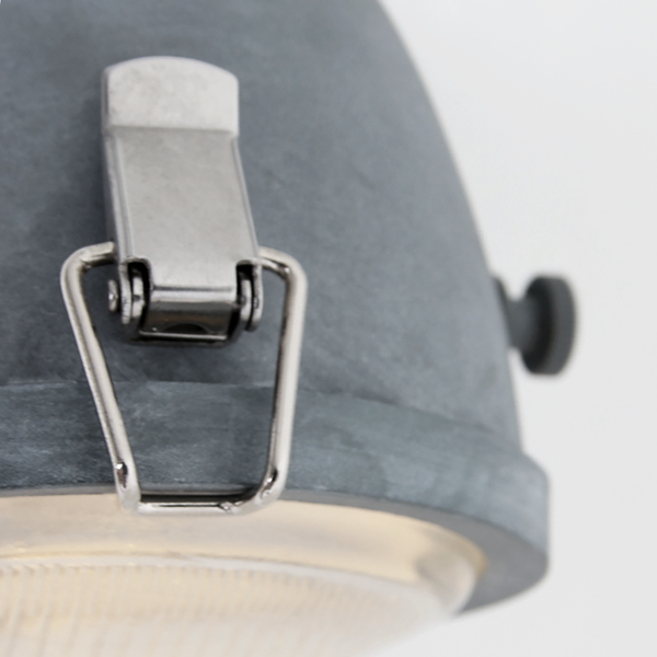 LED-Wandleuchte Mexlite - Glas / Eisen - 1-flammig