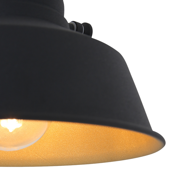 Wandleuchte Mexlite I - Eisen - 1-flammig