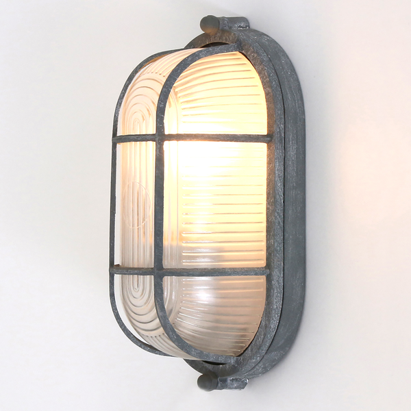 Deckenleuchte Mexlite I - Sicherheitsglas / Eisen - 1-flammig - Grau